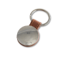 LLAVERO PIEL Y ACERO MARRON_4